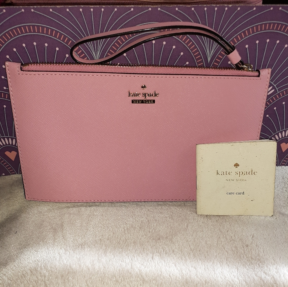 Designer Clutch Pink Kate Spade